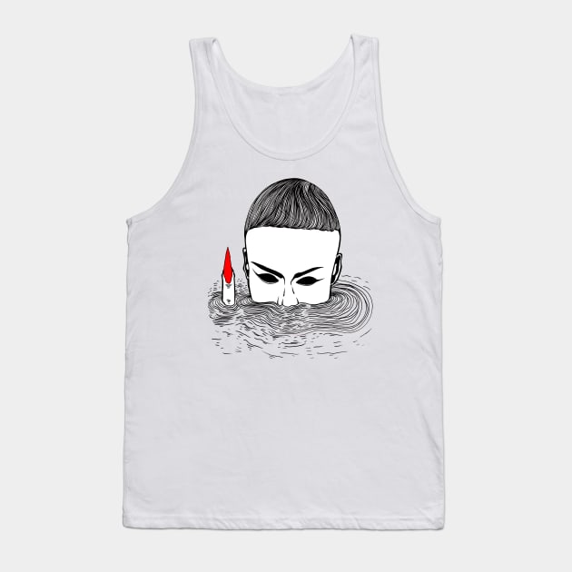 Sinking Demon Tank Top by FUN ART